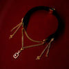 Gargantilla de terciopelo Serpent Dowager