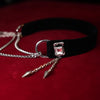 Sliver Blade Velvet Choker
