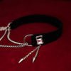Sliver Blade Velvet Choker