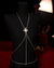 Lightning Frost Body Chain – Multi-Way Wear Silver Harness