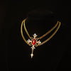 Scarlet Lockchain Choker