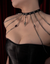 Amethyst Trace Leather Body Chain
