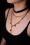 CharmStruck Layered Chain Choker