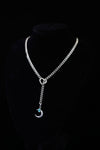 Silver Moonlit Dream Necklace