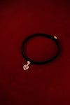 Velvet Regal Heart Choker