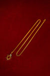 Golden Celestial Bond Couple Necklace Set