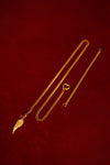 Golden Winged Soul Couple Necklace Set