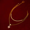 Golden Heartbeat Love Necklace