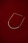 Silver Dazzle Crystal Collar Necklace