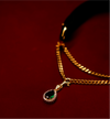 Éclat Émeraude Velvet Choker