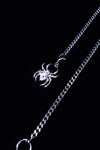 ARACHNE SILK SLIDER <br>Spider Zirconia · Gold & Silver