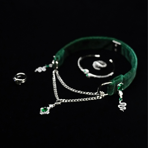 Limitierte Silberne Medusa