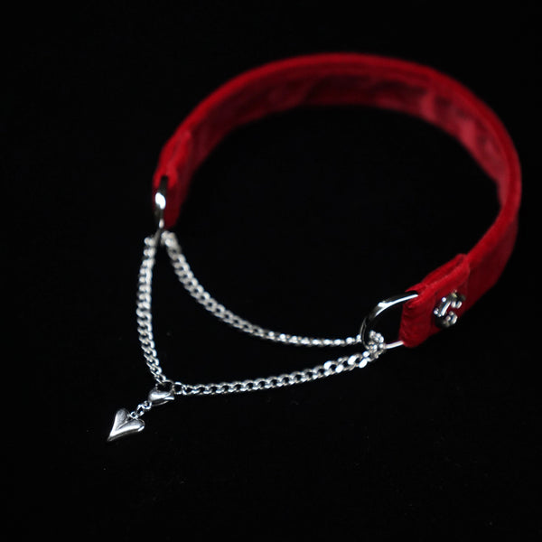 Custom Letter Velvet Choker