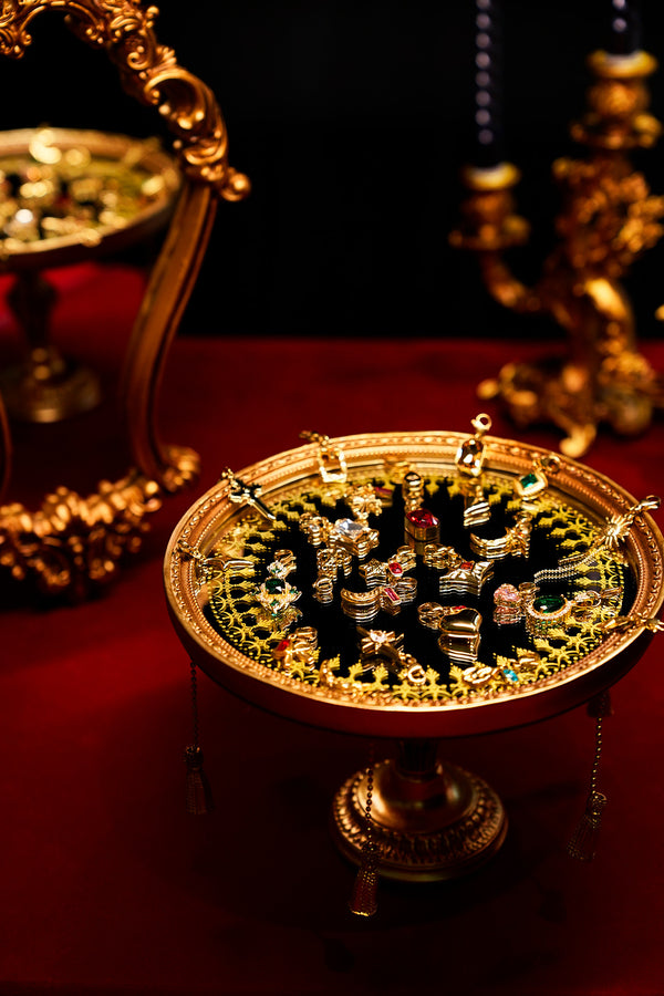 GEMME LILAS<br>Réglable · Argent