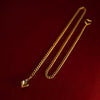 Golden Mirage Heartlock Necklace