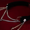 Silverheart Velvet Choker