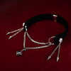 Silverheart Velvet Choker
