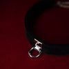 Silverheart Velvet Choker