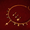 Celestial Drift Galaxy Charm Necklace