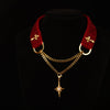 Velvet Crimson Choker – Our First Red Velvet Design