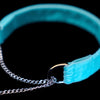Summer Exclusive——Velvet Starglint – Aqua Choker