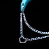 Summer Exclusive——Basic Aqua Blue Velvet Choker
