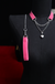 Eros Chain – Pink Velvet Choker