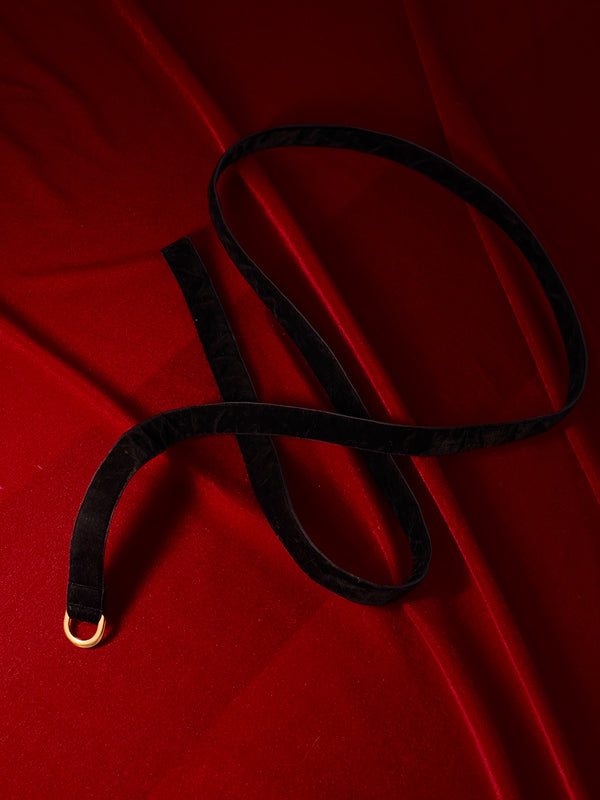 Custom Velvet Body Harness