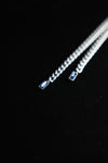 AZURE DUET | Blue Double-Layer Tassel Necklace, product image 5