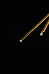 PEARL DUET | Gold Double-Layer Pearl Tassel Necklace, product image 4