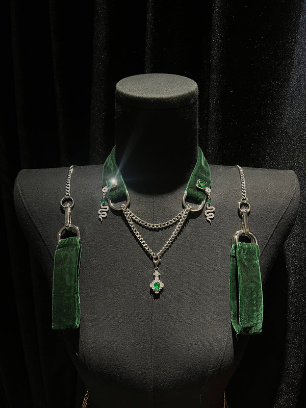 Limitierte Silberne Medusa