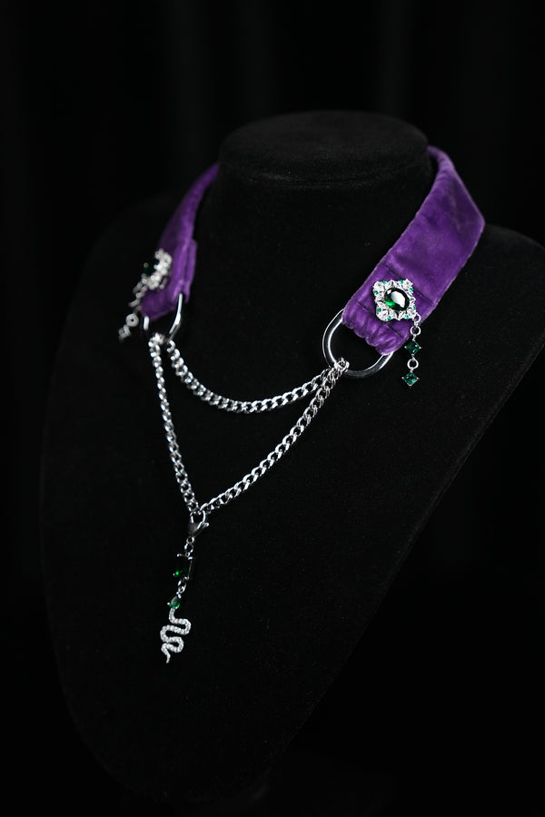 Vesper Serpent full layered choker styling